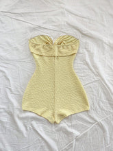 Casual Sweet Contrast Color Heart Bandeau Jumpsuit